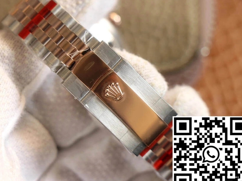 Rose Factory EW Datejust M126231-0017 Dial White Rolex Gold 0311